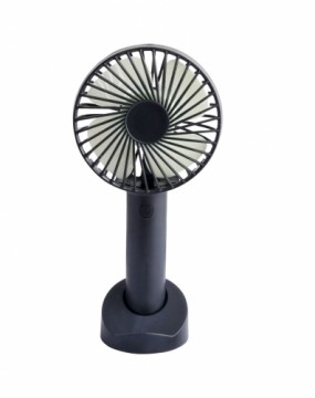 Blow USB Rechargeable Handheld Fan Black