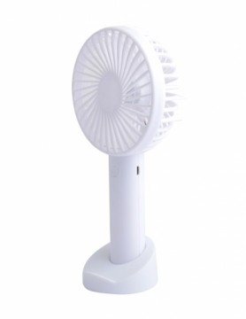 USB Rechargeable Handheld Fan white