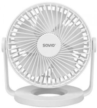 Ventilators Savio USB Desk Fan AD-01 WHITE