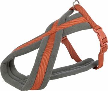 Chest strap - Trixie Premium touring harness, XS-S: 30-55 cm|15 mm, rust