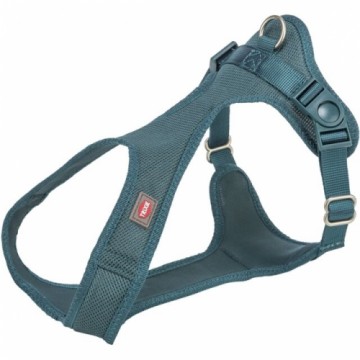 Krūšu siksna - Trixie Comfort Soft touring harness, S–M: 35–60 cm|20 mm, petrol