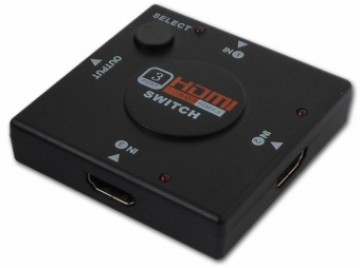 Savio HDMI Switch – 3 ports