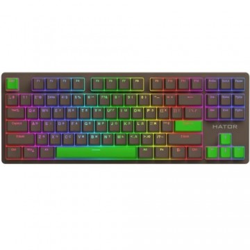 Hator HTK-527 Rockfall 2 Mecha TKL Autograph edition WIRED GAMING KEYBOARD EN/UA/RU