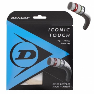 Tennis string Dunlop Iconic Touch 17G/1.30mm/12m Multifilament Natural