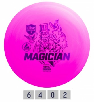 Discgolf DISCMANIA Fairway Driver MAGICIAN Active Pink 6/4/0/2