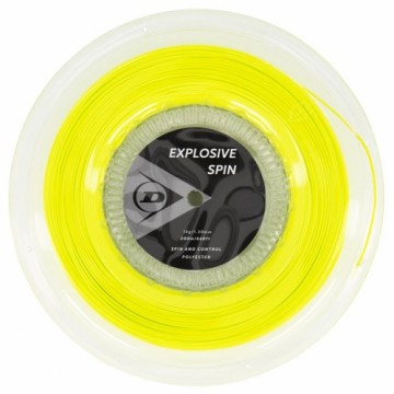 Tennis string Dunlop EXPLOSIVE SPIN 1.30mm 200m PE monofilament hexagonal yellow