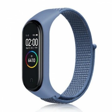 Beline pasek Mi Band 7|6|5|4|3 NylonLoop niebieski|blue