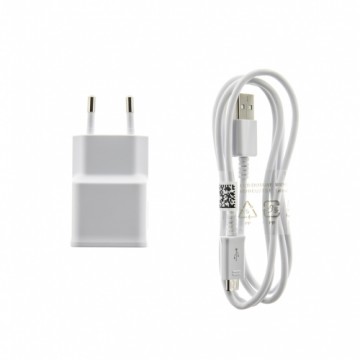 EP-TA50EWE + ECB-DU4AWE Samsung 8W Travel Charger + microUSB Data Cable White (OOB Bulk)