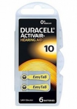 Duracell Hearing Aid 10 6pack