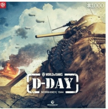 Puzle Good Loot Gaming Puzzle: World of Tanks D-Day (1000 pieces)