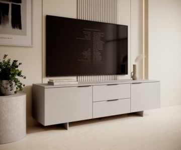 Halmar TV stand RTV2D2S ALMA  sand beige (cashmire)