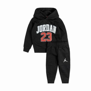 Спортивный костюм для девочек Jordan Jordan Po Set Чёрный