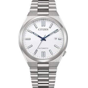 Мужские часы Citizen TSUYOSA AUTOMATIC - WHITE Белый Серебристый (Ø 40 mm)