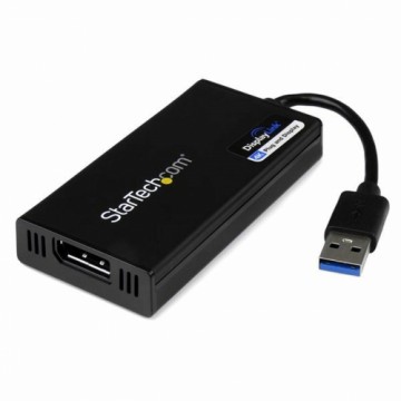 Адаптер Displayport-USB Startech USB32DP4K 4K Ultra HD Чёрный