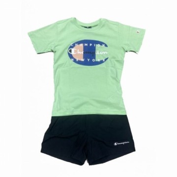 Children's Sports Outfit Champion Essentials Lime green