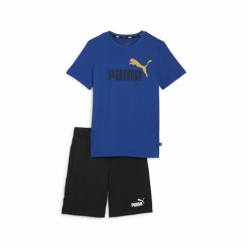 Bērnu Sporta Tērps Puma Essentials Zils