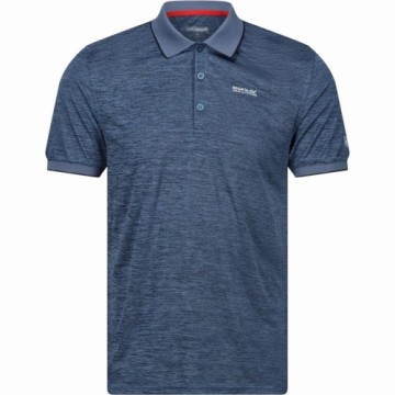 Men’s Short Sleeve Polo Shirt Regatta Remex II Blue