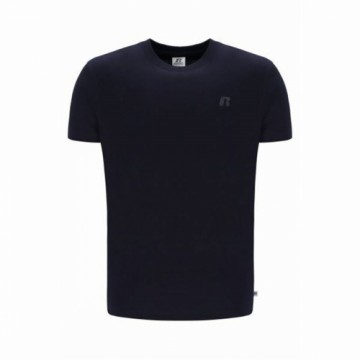 Men’s Short Sleeve T-Shirt Russell Athletic Navy Blue