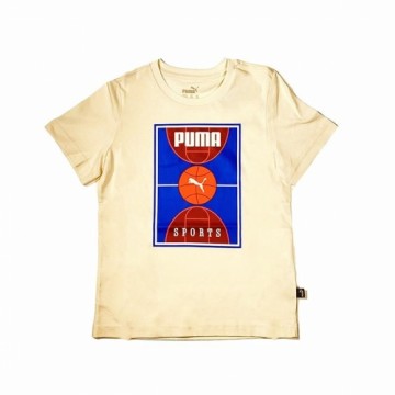 Женский спортивный топ Puma MOVE RONG Бежевый