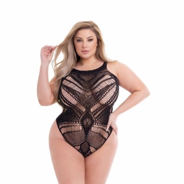 Боди Baci Lingerie Чёрный Queen size