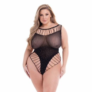 Боди Baci Lingerie Чёрный Queen size