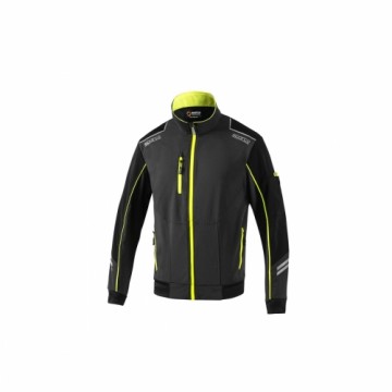 Men's Sports Jacket Sparco Tech TW Yellow Grey