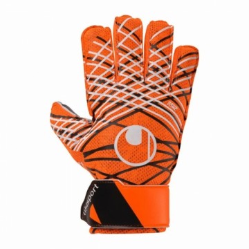 Goalkeeper Gloves Uhlsport Starter Resist+ Dark Orange Adults