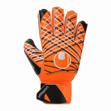 Goalkeeper Gloves Uhlsport Soft Resist+ Dark Orange Adults