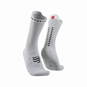 Sporta zeķes Compressport Pro Racing Balts