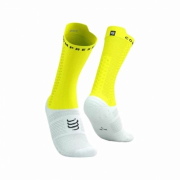 Sports Socks Compressport Pro Racing Lime green