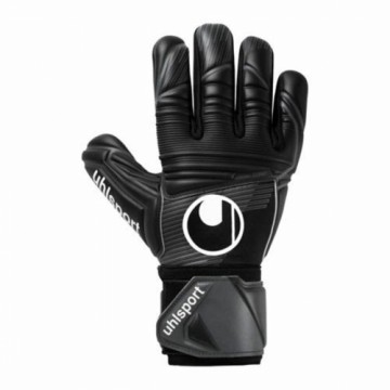 Goalkeeper Gloves Uhlsport Comfort Black Adults