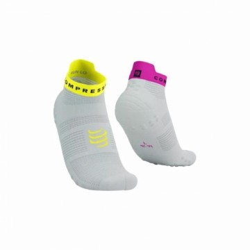 Sporta zeķes Compressport Pro Racing Balts