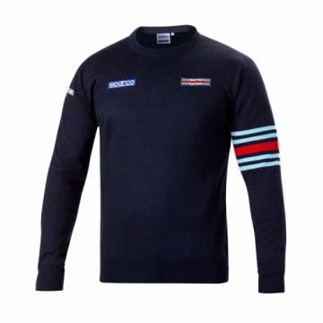 Men’s Sweatshirt without Hood Sparco Martini Racing Dark blue