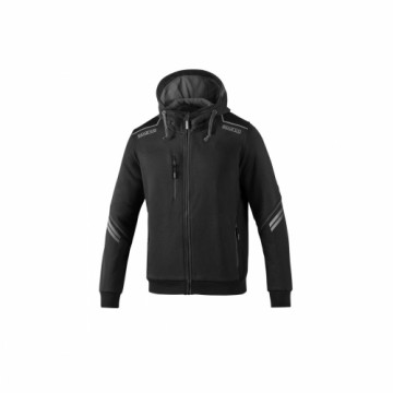 Men’s Hoodie Sparco TW Black Grey