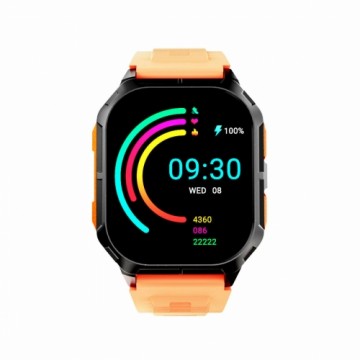 Hifuture Viedpulkstenis ULTRA 3 41 mm Melns Oranžs