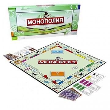 Home Company Monopoly Classic Game Art.179814  Настольная игра Монополия (русский яз.) купить по выгодной цене в BabyStore.lv