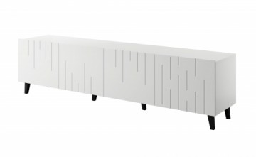 Cama Meble RTV cabinet BARI 200x42x52 white matt