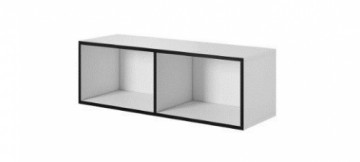 Cama Meble Cama open storage cabinet ROCO RO2 112/37/37 white/black