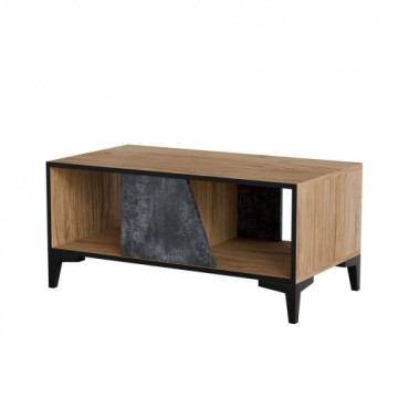 Cama Meble Cama Coffee table/latrine OVO 90x50xH39 oak/concrete