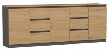 Top E Shop Topeshop COSTA ANT/ART BA KPL chest of drawers