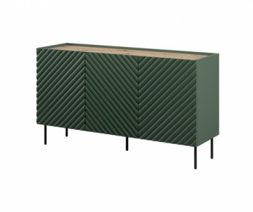 Cama Meble 3D2SZ ONDA chest of drawers 150x45xH85 green