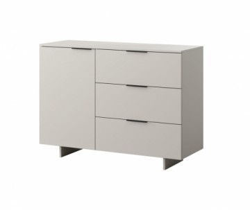 Cama Meble Cama 1D3S ALMA chest of drawers 120x41.5xH90 cashmere