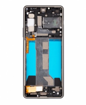 LCD Display + Touch Unit + Front Cover Sony Xperia 10 IV Black (Service Pack)