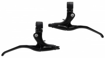 Brake levers Saccon Italy 3-finger Alu black