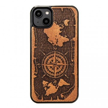 Bewood Case for iPhone 15 Plus 6,7" Compass Rose Merbau