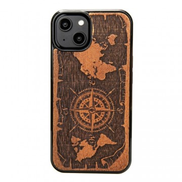 Bewood Case for iPhone 15 6,1" Compass Rose Merbau