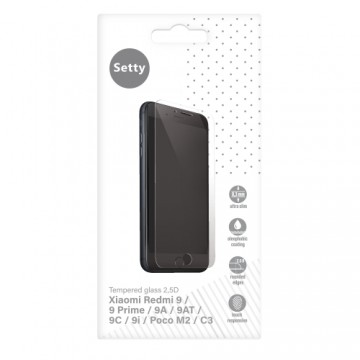 Setty tempered glass 2,5 D for Xiaomi Redmi 9 | 9 Prime | 9A | 9AT | 9C | 9i | Poco M2