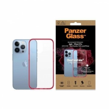 PanzerGlass ClearCase antibacterial Military Grade certified case for iPhone 13 Pro - transparent pink