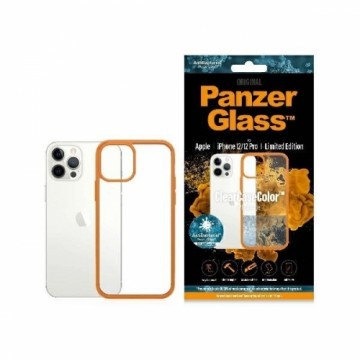 PanzerGlass ClearCase case for iPhone 12 | 12 Pro - transparent orange