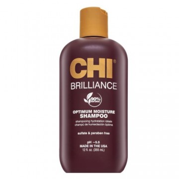 CHI Deep Brilliance Olive & Monoi Optimum Moisture Shampoo shampoo for moisturizing hair 355 ml